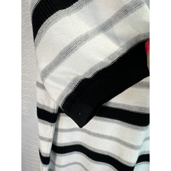 Frederick Anderson Copenhagen Collared V-Neck White Golf Sweater men sz M - Picture 2 of 5